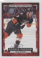 2015-16 Upper Deck Portfolio Rookie Color Photos Nick Ritchie #209 0a4