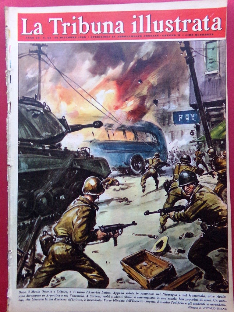 La Tribuna Illustrata 18 Dicembre 1960 Autostrada Sole Locatelli Regali Natale