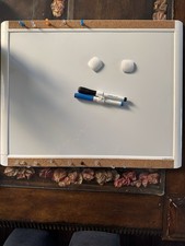 U Brands Magnetic Cork Dry Erase Board with Markers and Erasers
