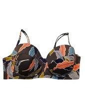 Boden Tropical Floral Underwire Bikini Top   Multi Color, Size 36C