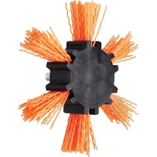 Dico Nyalox 4 In. Orange Med Flap Brush 7200045 Dico Nyalox 7200045 082123078241