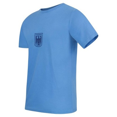 BW Sporthemd   Original Sportshirt, Training Blau, robust & atmungsaktiv