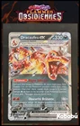 Carte Pokémon Dracaufeu EX 125/197 EV3 Flammes Obsidiennes OBF