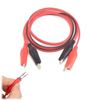 Krokodilklemmen elektrisch, Stanzen doppelseitig für Test mit Clips Stromkreis Co