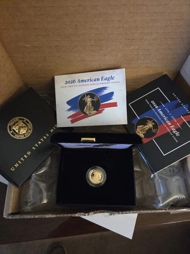 1776 - 2026 W Gold American Eagle One-Tenth Ounce Proof Coin W/OGP - IN HAND!