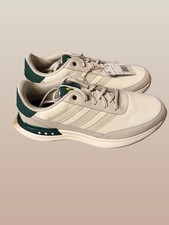 Adidas Men's S2G SpikelessLeather'24 Golf Shoes - off-white collegiate green