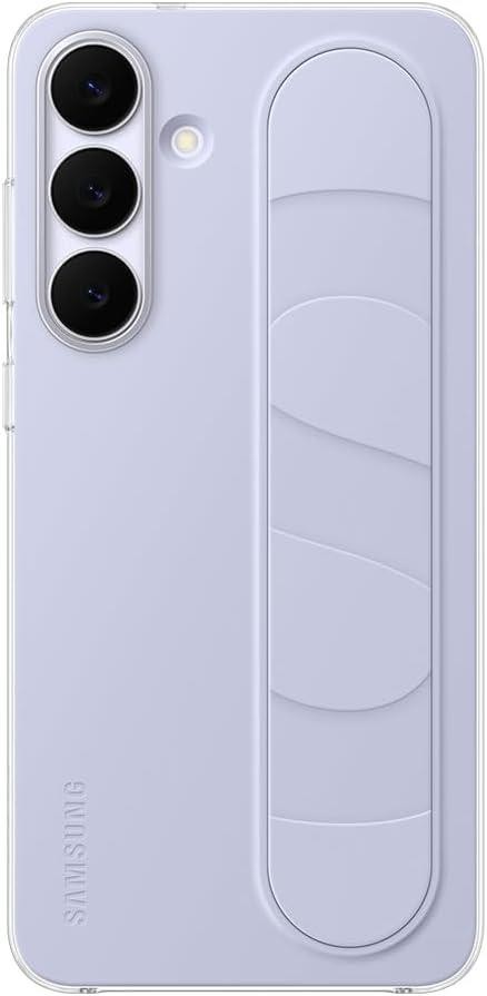 Genuine / Official Samsung Galaxy S25 FE Standing Grip Case / Cover - Light Blue