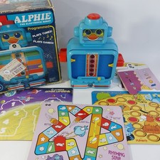 Vtg Playskool ALPHIE The Electronic Robot 1978 Tested Works Incomplete