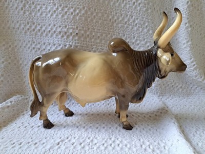 Vintage Breyer Horse Glossy Brahma Bull No Stamps