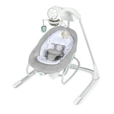 Balançoire et bascule bébé apaisante 2 en 1 Ingenuity InLighten - Remy vibrant