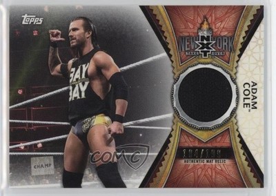 2020 Topps WWE Road to Wrestlemania 35 Mat Relics 104/199 Adam Cole #MR-AC 3hd