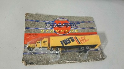 Traffic Stoppers Fay's Drug Stores Semi Damaged Card