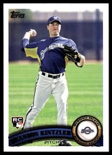 Brandon Kintzler 2011 Topps #574 Brewers MLB READ FREE SHIPPING AutographDen