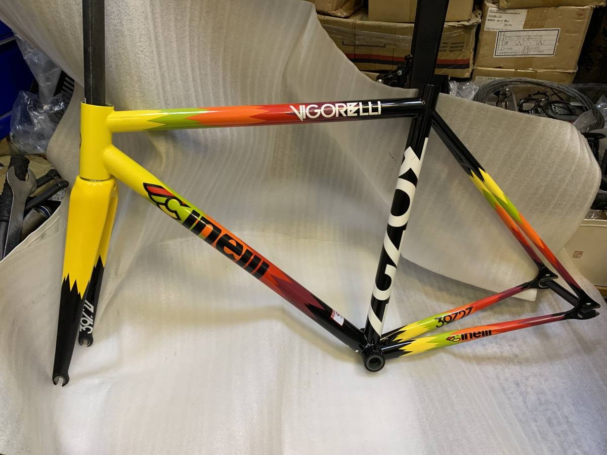 Cinelli Vigorelli Track Steel Electric Feel Frameset M 53 Columbus