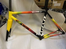 Cinelli Vigorelli Track Steel Electric Feel Frameset M 53 Columbus forcella p...