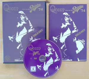 クイーン  レインボウ　CD・DVD・Blu-ray Queen Live at the Rainbow | eBay UK