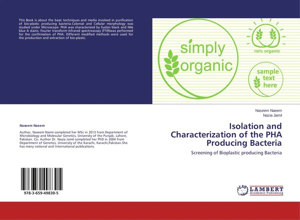 Isolation And Characterization Of The PHA Producing Bacteria Naeem (U. A.) Buch-image