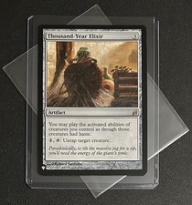 MtG ‘Thousand-Year Elixir’ List-Lorwyn reprint WotC rare artifact unplayed EX