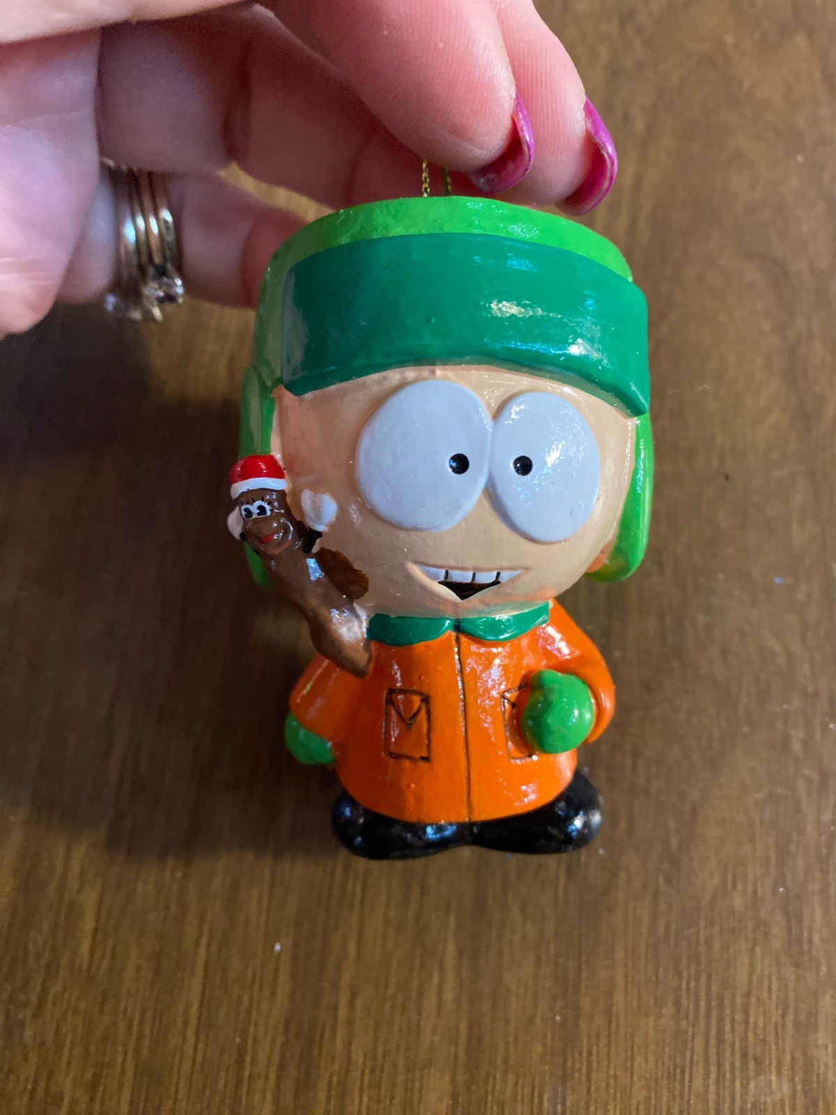 Comedy Partners 2005 Kurt Adler South Park Kyle Mr. Hankey Christmas Ornament