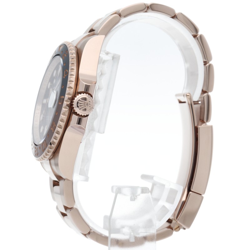 ROLEX GMT-Master 2 Watch 126715CHNR 18K Pink Gold mensWatch black USED image 3