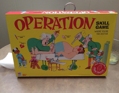Hasbro Operation Electronic Board Game Kids Skill Family Cavity Sam New Sealed
