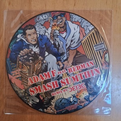 Adam F Feat. Redman    Smash Sumthin 12'' UK-2002 1st PRESS VG++