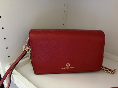 Michael Kors Jet Set Large Leder rot neu Handtasche
