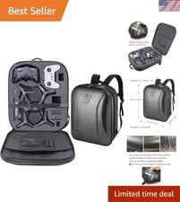 Professional Hard Case for DJI FPV Combo Drone, Waterproof Shockproof Backpac...