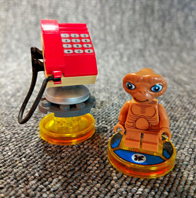 LEGO Dimensions Fun Pack 71230 E.T., Doc Brown, Marty McFly mit Fahrzeug