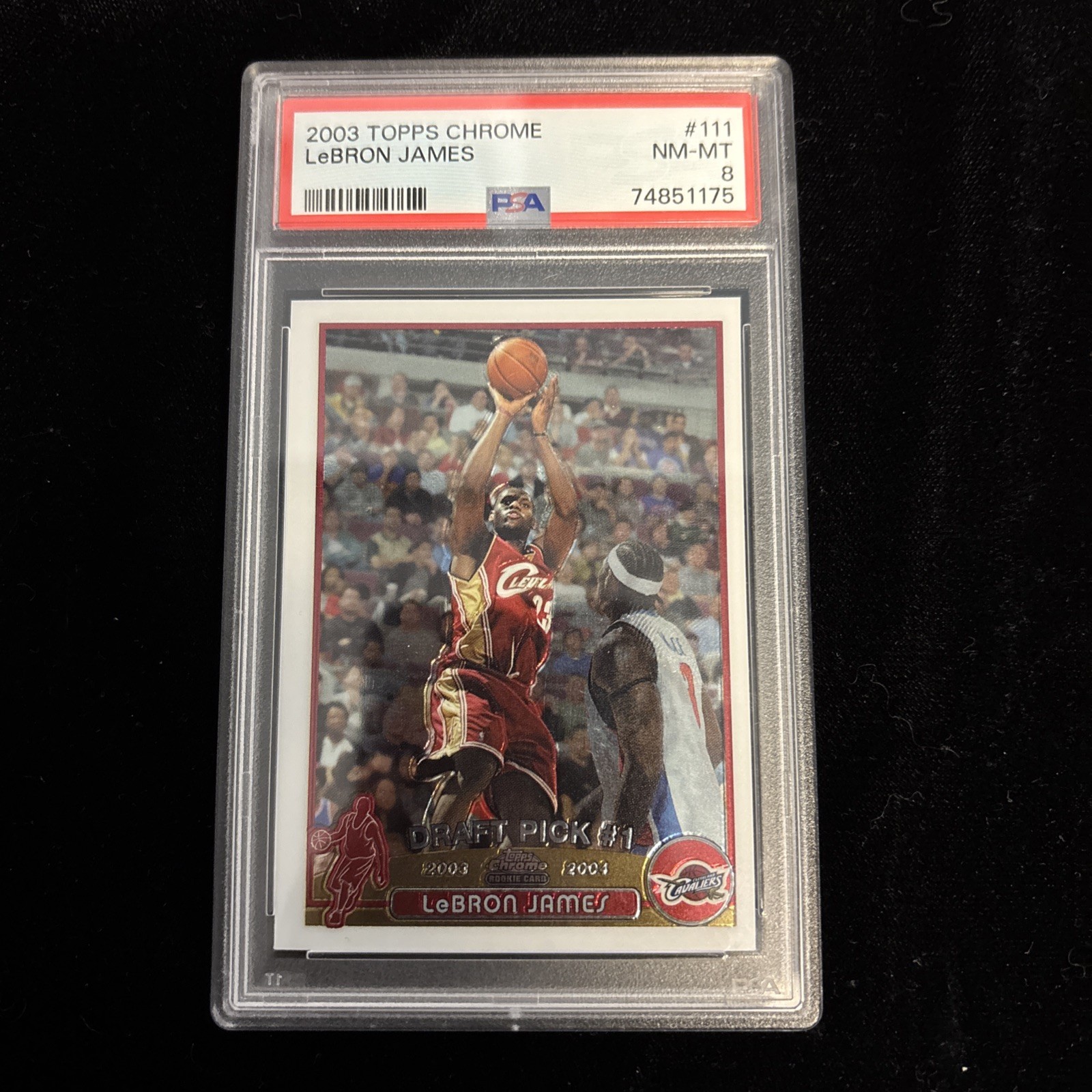 2003-04 Topps Chrome - LeBron James #111 (RC)