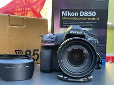 NikonD850 45.7MP DSLR m. Nikkor AF-S 24-120 mm Ausgezeichnet Nur 600 Auslösungen