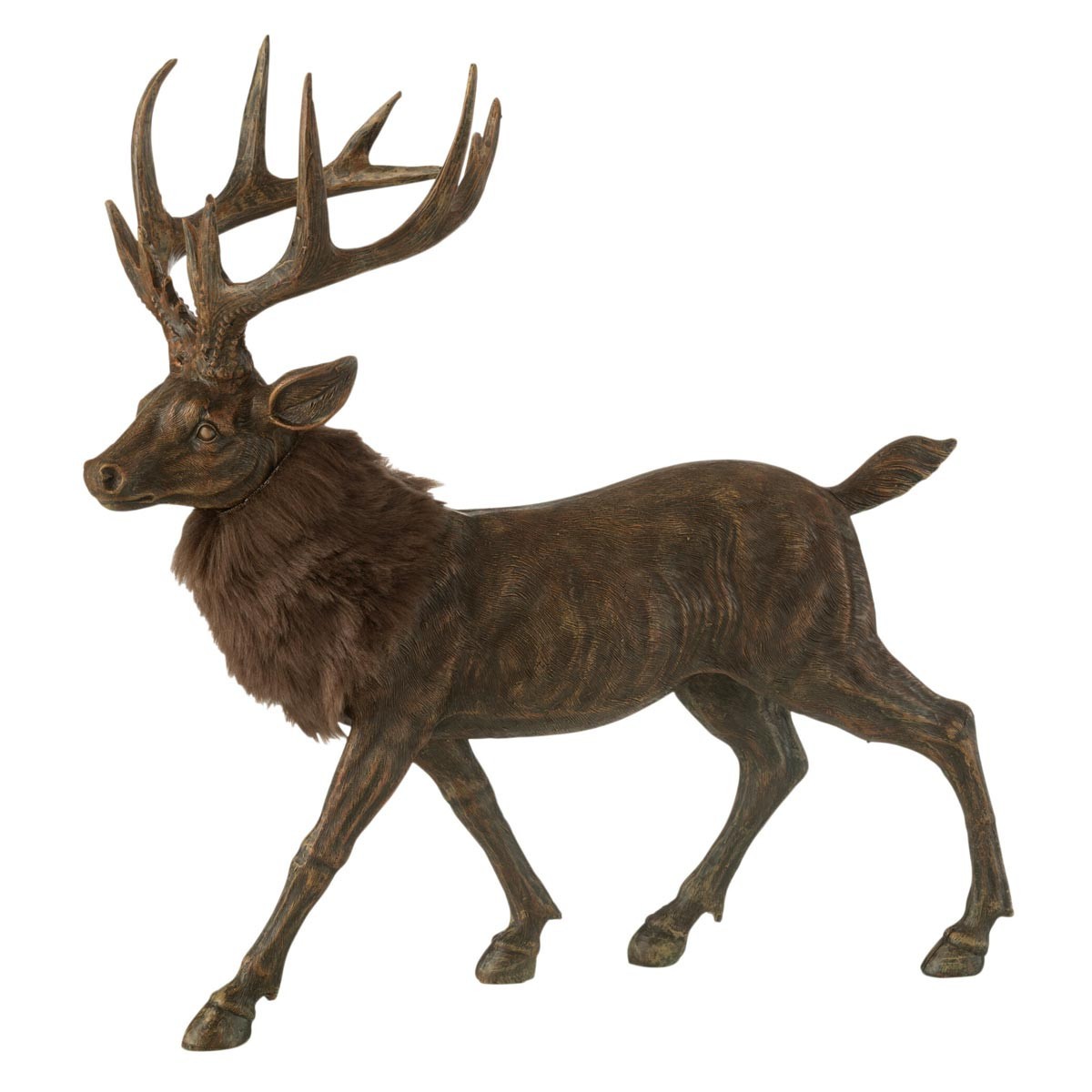 Statuette Cerf Déco pour Ambiance Chalet et Intérieur Cocooning