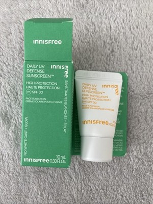 INNISFREE Daily UV Defense Sonnenschutz LSF30 10ml EXP 05/26 Neu und Originalverpackt 