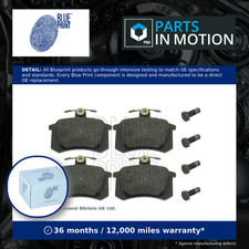 Brake Pads Set fits AUDI 80 S2 B4 2.2 Rear 93 to 95 ABY Blue Print 4A0698451 New