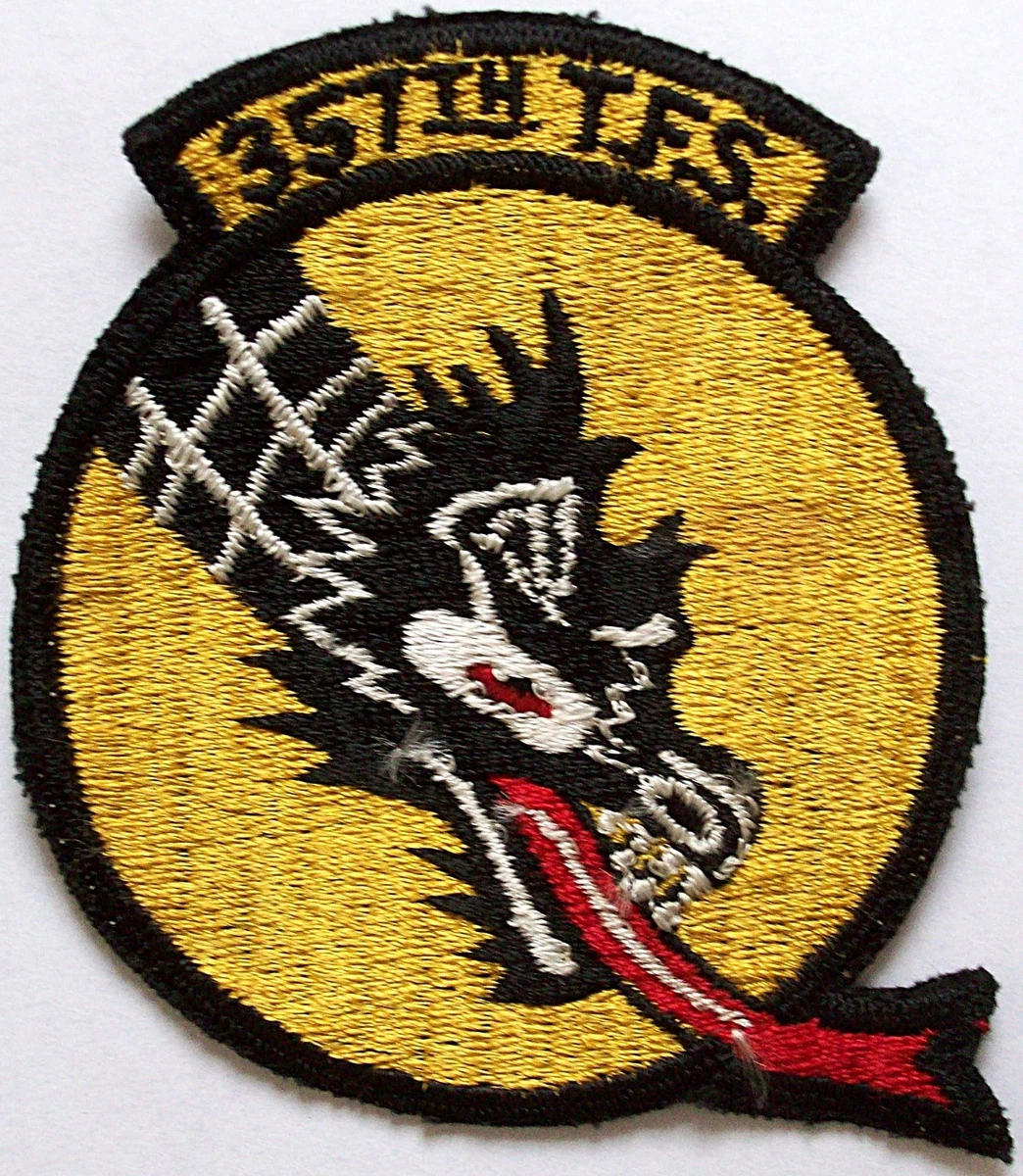 Tactical Fighter Squadron In Original Vietnam War Patches for sale