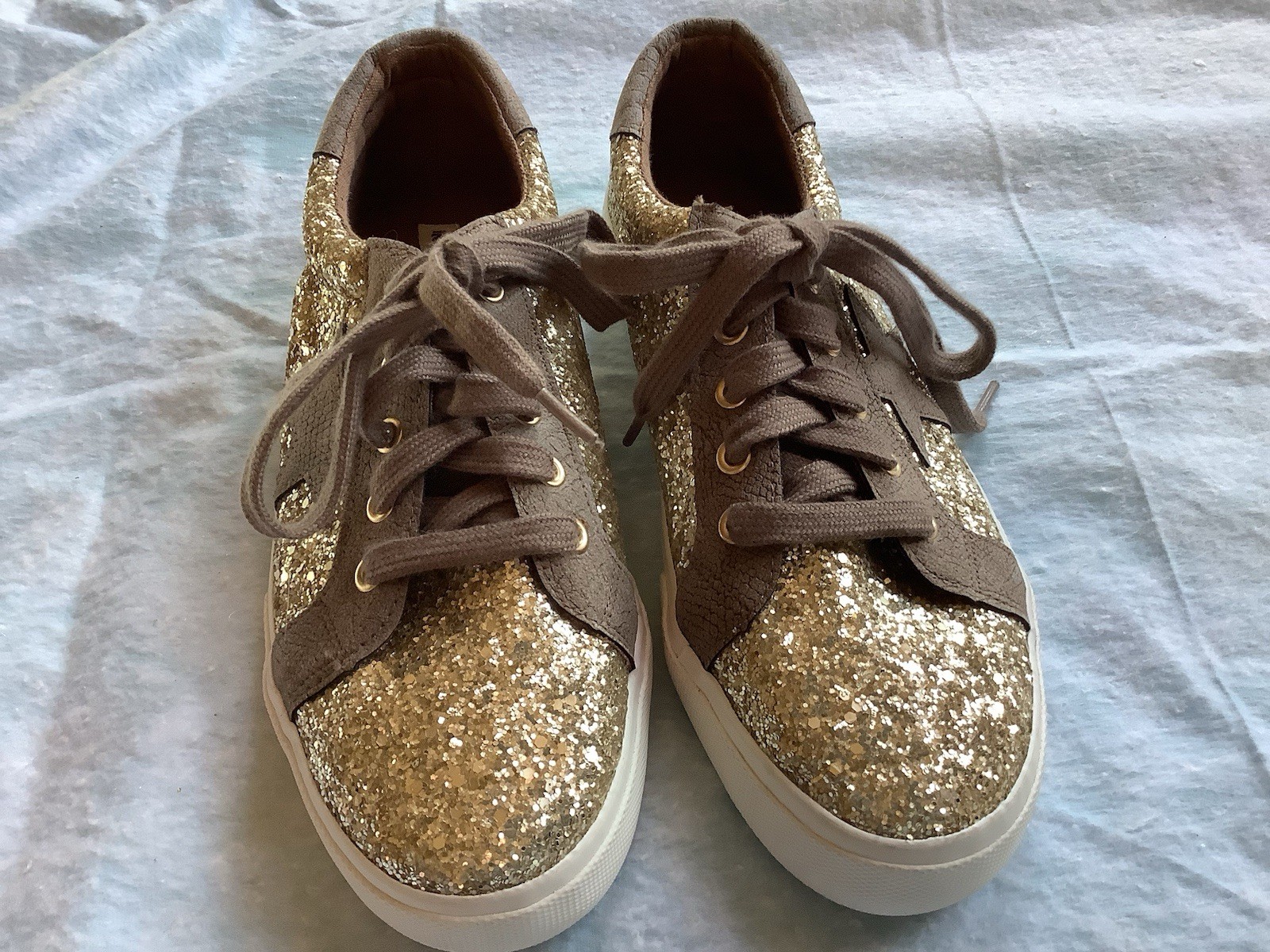 Women’s Not Rated Sparkle Sneakers, EUC, Size 10
