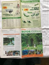 Stihl Motor Journal 2/2002 guter Zust. 16 Seiten inkl.Raiffeisen Technik Werbung