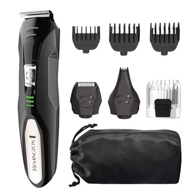 Remington All-In-One Grooming Kit, Lithium Powered, 8 Piece Set with Trimmer, Me