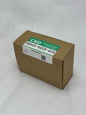 New CKD RB500-SSC6-G39 Compact Regulator w/Gauge