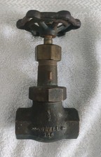 POWELL 200 Brass Shut Off Globe Valve Handle 1/2”  Tools Craft Steampunk 