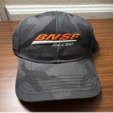 BNSF Railway UPS Peak 2019 Black Camo Cotton Baseball Cap Hat
