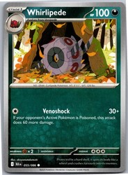 Whirlipede 055/086 Black Bolt Common