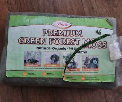 Riare Premium Grünwaldmoos, naturbelassen, Bio, pH-neutral 600g siehe Bilder