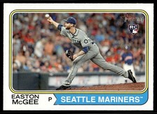 2023 Topps Heritage Easton McGee Rookie Seattle Mariners #178