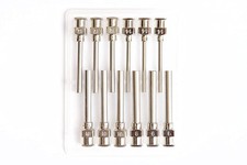 12 Pack - Dispensing Needle 1" - All Metal, Stainless 8, 10 ,12, 14 Gauge