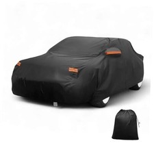 Car Cover Outdoor Waterproof Sun Rain Snow Hail Protection with Left Side