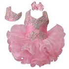 Jenniferwu Baby Girl Pageant Dress Handmade Beaded Dresses 3T — photo 1
