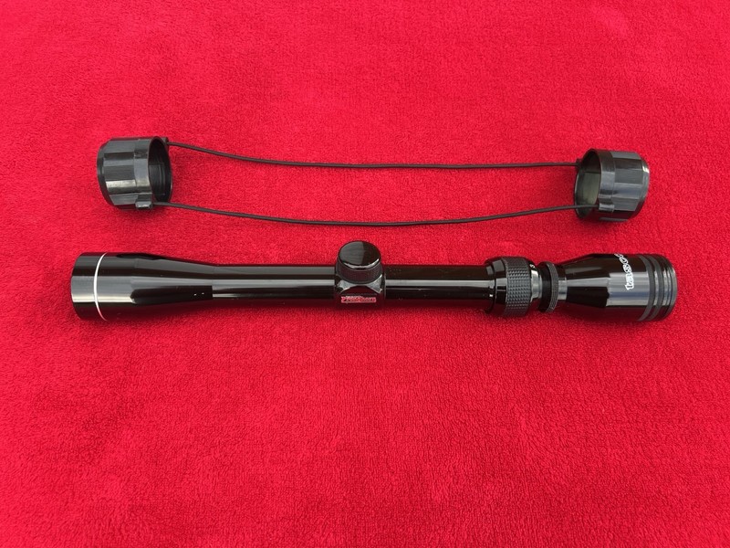 Vintage Tasco Pronghorn 3-9x32 Gloss Black Rifle Scope with Dust Covers