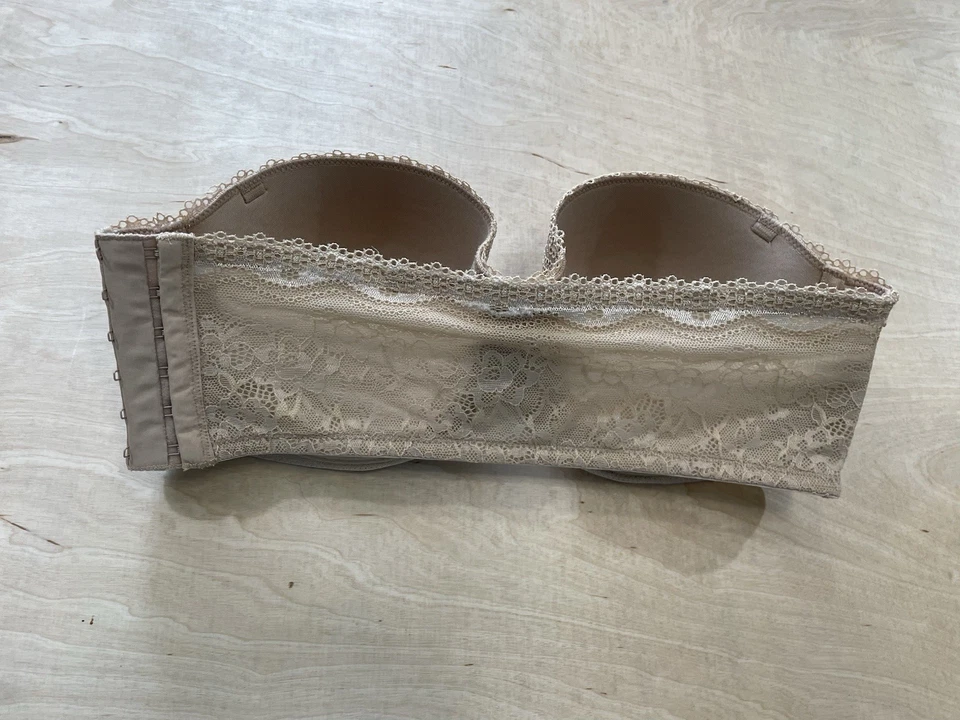 Sujetador de encaje sin tirantes b.tempt'd by Wacoal para mujer talla 36D Ciao Bella Foto 4 de 4