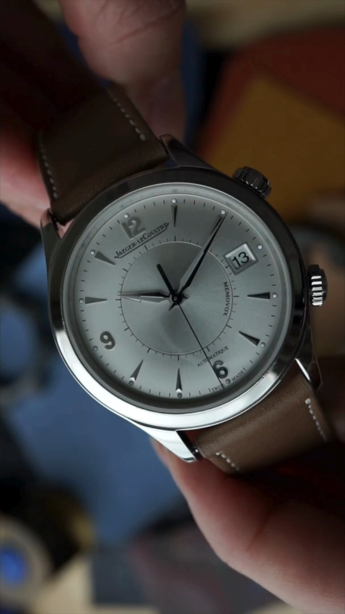 Jaeger LeCoultre Master Memovox Alarm Stainless Steel Q1418430
